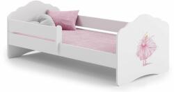 Kobi Fala Ifjúsági ágy matraccal 80x160cm - fehér - Többféle típusban (Kobi_Fala_matraccal_tobbfele_matricaval) - pepita - 55 690 Ft
