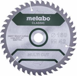 Metabo MultiCut Classic Z42 FZ/TZ 160mm Körfűrészlap (628277000)