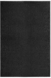 vidaXL fekete kimosható lábtörlő 120 x 180 cm (323414) - pepita