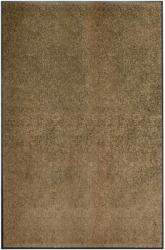 vidaXL barna kimosható lábtörlő 120 x 180 cm (323438) - pepita