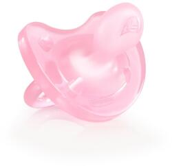 Chicco Chicco, PhysioForma Soft, suzeta din silicon, roz, 0 luni+