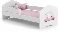 Kobi Fala Ifjúsági ágy matraccal 80x160cm - fehér - Többféle típusban (Kobi_Fala_matraccal_tobbfele_matricaval) - pepita - 60 990 Ft
