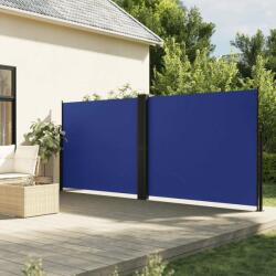vidaXL kék behúzható oldalsó napellenző 180 x 600 cm (4004641)