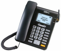 Maxcom MM28DHS kártyafüggetlen mobiltelefon kihangosítóval fekete (GE5908235973715)