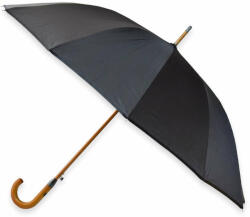  Automata esernyő - fekete szín, fahatású nyél (3516B)