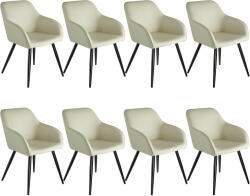 tectake 8 Marilyn anyag szék (4276653)