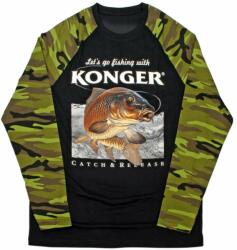KONGER carp camou xl hosszú ujjú póló (KG-975015003)