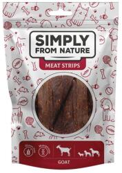 Simply from Nature Meat Strips Kecskehús csíkok kutyáknak 80 g