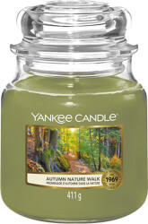 Yankee Candle Yankee gyertya Őszi séta a természetben, Gyertya üvegedényben 411 g (NW3491265)
