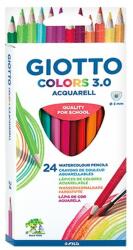 GIOTTO Színes ceruza GIOTTO Colors 3.0 aquarell háromszögletű 24db/készlet (2772 00)