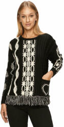 Desigual Brixton fekete, kötött női pulóver (106205v)