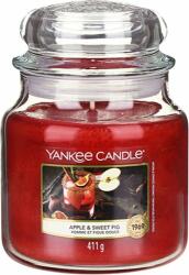Yankee Candle Yankee gyertya Alma és édes füge, Gyertya üvegedényben 411 g (NW3491121)