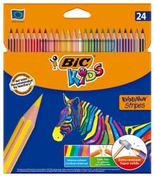 BIC Színes ceruza BIC Kids Evolution hatszögletű környezetbarát 24db/készlet (9505251)