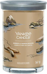 Yankee Candle Yankee gyertya, borostyán és szantálfa, gyertya üveghengerben 567 g (NW3499331)