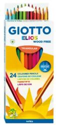 GIOTTO Színes ceruza GIOTTO Elios háromszögletű 24db/készlet (2759 00)