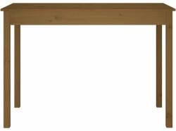  Mézbarna tömör fenyőfa ebédlőasztal 110 x 55 x 75 cm (814252)