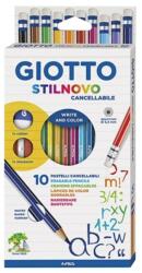 GIOTTO Színes ceruza GIOTTO hegyezővel, radírral 10db/készlet (2568 00)