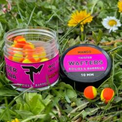 Feedermania Feedermánia Wafters Twisted Boilies&Barrels 10mm Mango - Feedermánia Wafter Csali (F0977014)