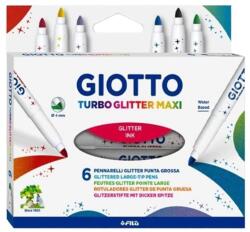 GIOTTO Filctoll GIOTTO Turbo maxi csillámos 6db/készlet (4266 00) - nyomtassingyen
