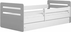 Kocot Kids Tomi Ifjúsági ágy ágyneműtartóval és matraccal - szürke (LTO_SZ_M_MX) - pepita - 108 900 Ft