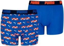 PUMA Fiú boxer nadrág Puma BOYS PRINTED BOXER (2-PACK) kék 938303-02 - 164 cm