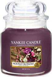 Yankee Candle Yankee gyertya virágok holdfényben, gyertya üvegedényben, 411 g (NW2849318)