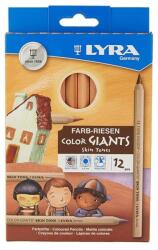 LYRA Színes ceruza LYRA Color giant bőrtónusú 12 db/készlet (3931124) - nyomtassingyen