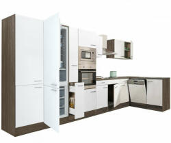 Leziter Yorki 430 sarok konyhabútor alulfagyasztós hűtős kivitelben (LS430YFH-AF)