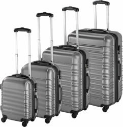 tectake ABS kemény falú utazó bőrönd készlet 4db (3296731)
