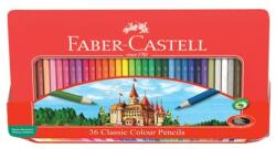 Faber-castell Színes ceruza FABER-CASTELL hatszögletű fémdobozos 36db/készlet (115886)