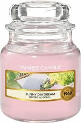 Yankee Candle Yankee gyertya, álmodozás egy napsütéses napon, gyertya üvegedényben 104 g (NW3207014)