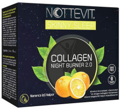 Nottevit Collagen Night Burner 2.0 narancs ízű italpor - 30 tasak - bio