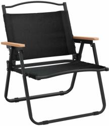 vidaXL 2 db fekete oxford szövet camping szék 54 x 43 x 59 cm (319482) - pepita