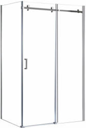 Leziter Bold-in 80x100 cm aszimmetrikus zuhanykabin zuhanytálca nélkül (LB80100)
