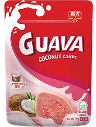  Chun Guang Guava Coconut candy guava és kókusz ízű cukorkák 78g