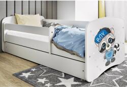 Kocot Kids Babydreams Ifjúsági ágy ágyneműtartóval - Mosómedve - (LB2_BM_SZO) - pepita - 69 990 Ft