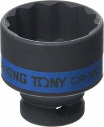 KING TONY KING TONY PRISA DE IMPACT SCURTĂ 1/2" 12K 30x44 (453030M) Set capete bit, chei tubulare