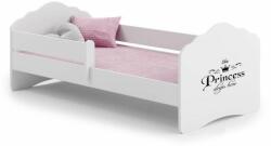 Kobi Fala Ifjúsági ágy matraccal 70x140cm - fehér - Többféle típusban (FALA-BAR-140x70-SPIACA-CZARNY)