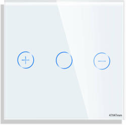 Luxion Fényerőszabályzós Dimmer Mini Üveg Érintőkapcsoló Panel, Ü (62555)