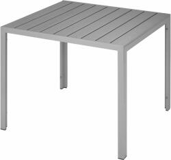 tectake Alumínium Maren kerti asztal állítható magasságú lábakal 90x90x74, 5cm (3297298)