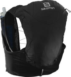 Salomon Adv Skin 12 With Flasks Mărime spate rucsac: L / Culoare: negru Rucsac ciclism, alergare