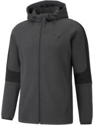 PUMA EVOSTRIPE Core FZ Hoodie S | Férfi | Kapucnis pulóverek | Szürke | 585812-07