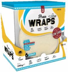 NÄNOSUPPS Nanosupps - Protein Wraps - Emelt Fehérje Tartalmú Tortilla - 72 Db - 12 X 240 G