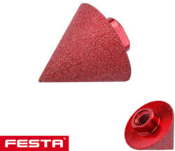 FESTA 24777 INDUSTRY gyémánt kúp csiszolófej Ø 2-75 mm, M14 befogás (24777)