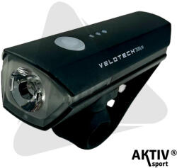 Velotech Lámpa első Velotech 300 lumen (34542) - aktivsport