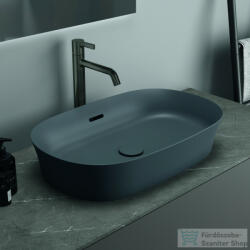 Ideal Standard IPALYSS 60x38 cm-es pultra ültethető mosdó leeresztő nélkül, slate grey E1397V5 (E1397V5)