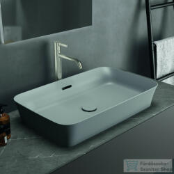 Ideal Standard IPALYSS 65x39, 5 cm-es pultra ültethető mosdó leeresztő nélkül, Concrete E1887V9 (E1887V9)