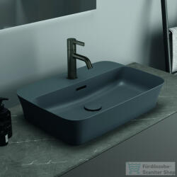 Ideal Standard IPALYSS 55x38 cm-es pultra ültethető mosdó leeresztő nélkül, Slate grey E2077V5 (E2077V5)