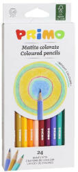 Primo Színes ceruza PRIMO hatszögletű 24 db/készlet (5041MAT24E) - kreativjatek
