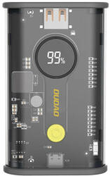 Dudao K16 Power Bank 10000mAh 22, 5W PD - 1xUSB + USB-C - Fekete (K16)